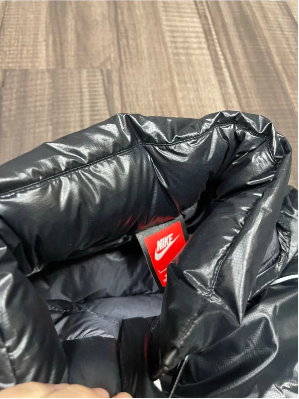 Men's Nike Puffer Jacket Black Size L
